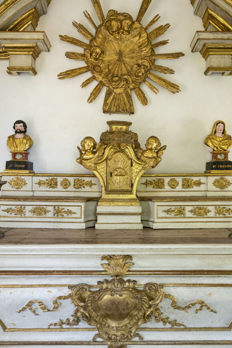 Chez Constance et Lawrence Slaughter au château de Mille à Apt.